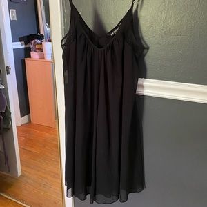 Black flowy dress